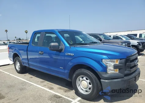 2016 Ford F150 Super Cab from USA, damaged, VIN 1FTEX1CP3GKE56914